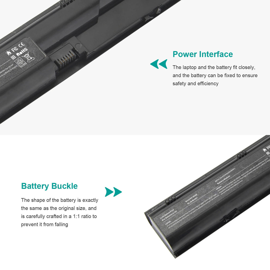 PR06 633805-001 Battery for HP Probook 4530s 4330s 4430s 4440S 4540S 58WH 11.1V