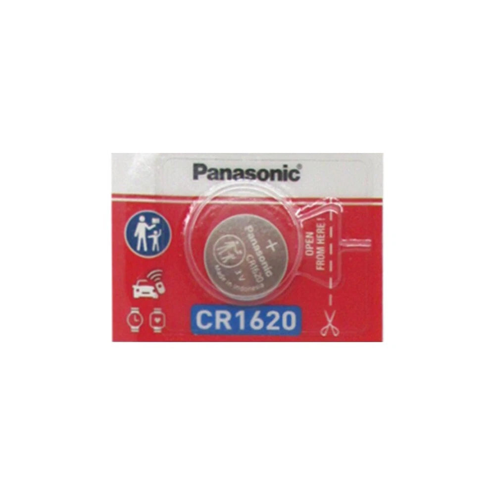 6 FRESH NEW CR1620 Panasonic Lithium Button Cell Watch Battery ECR1620
