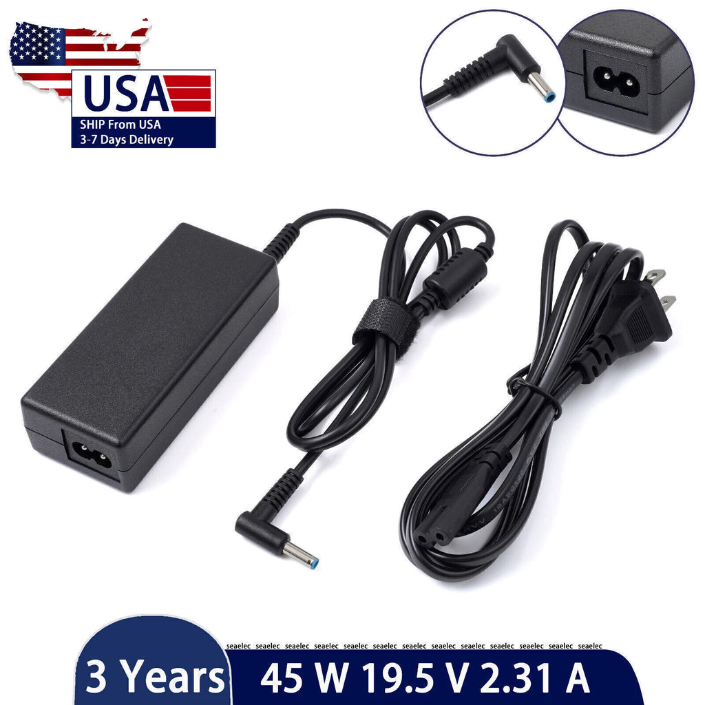 45W AC Charger for HP Pavilion 15-af131dx 15.6" Laptop Power Supply Adapter Cord