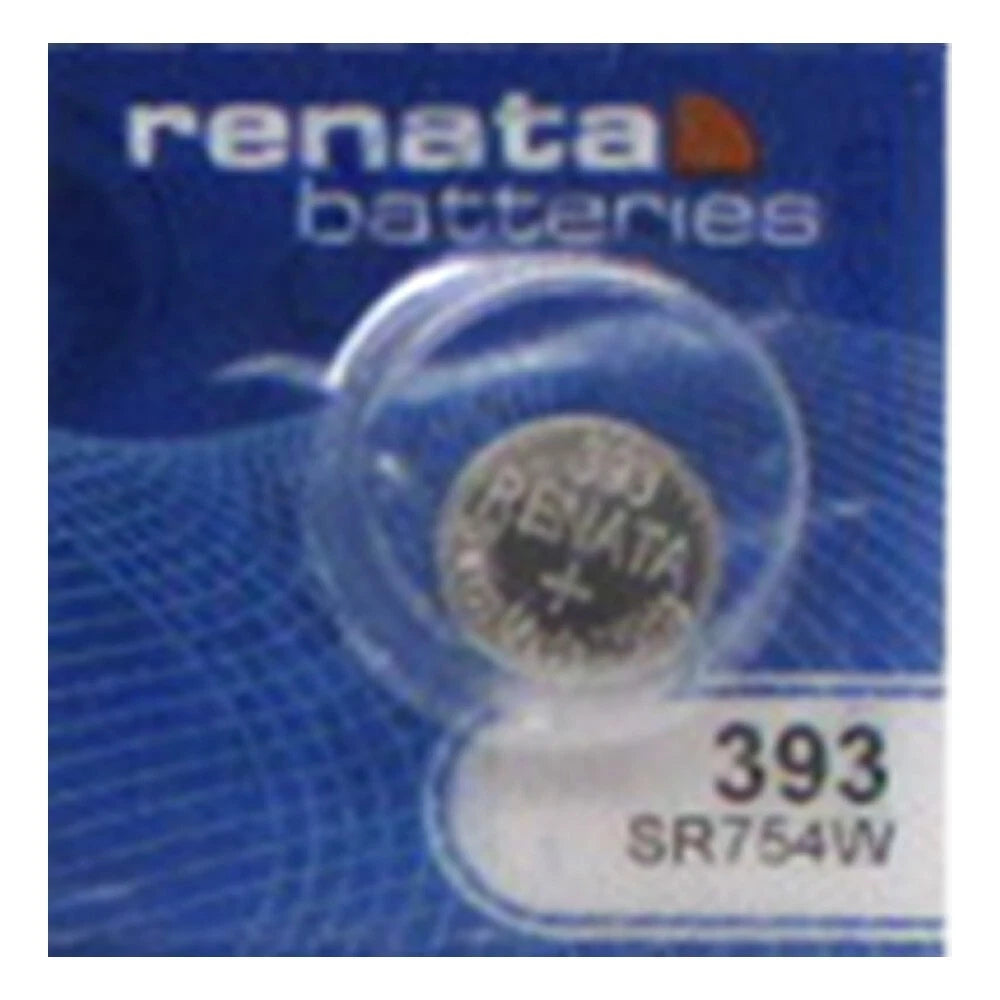 Renata 393 Silver Oxide Watch Batteries 4 Pcs
