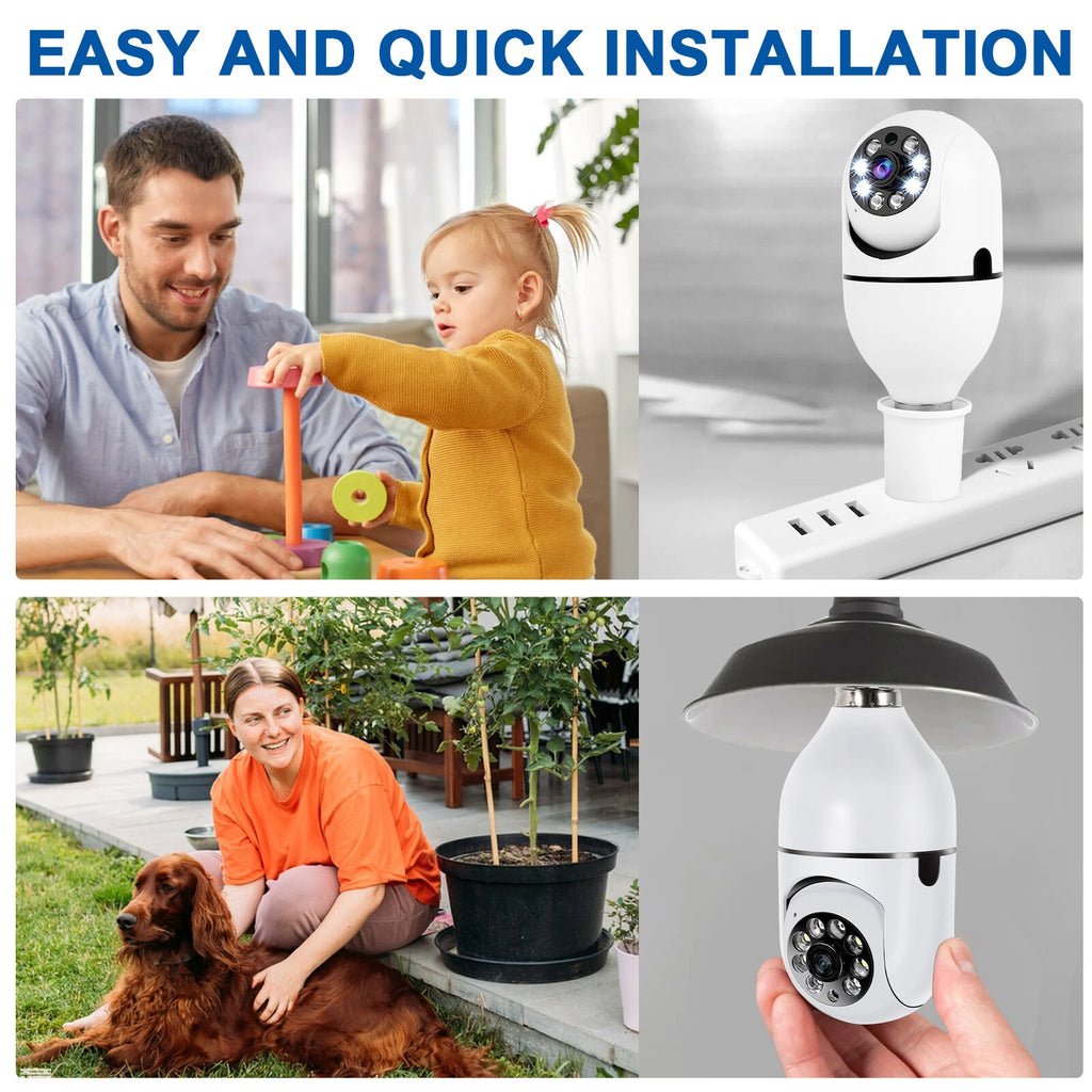 ?Wireless Security Camera System Indoor Home 2.4G Wifi Night Vision Cam 1080P HD