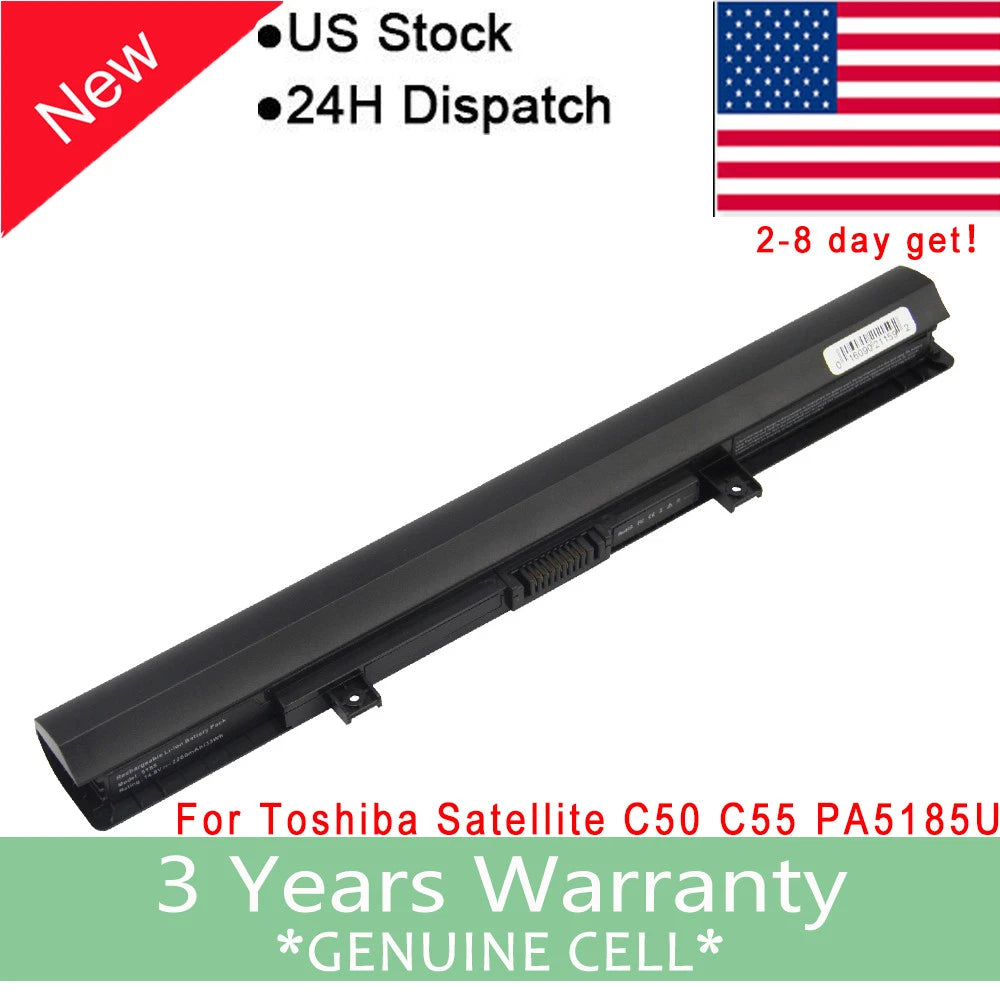 PA5185U-1BRS Battery for Toshiba Satellite C55D C55T C55-B5200 C55-B5300 2.2Ah