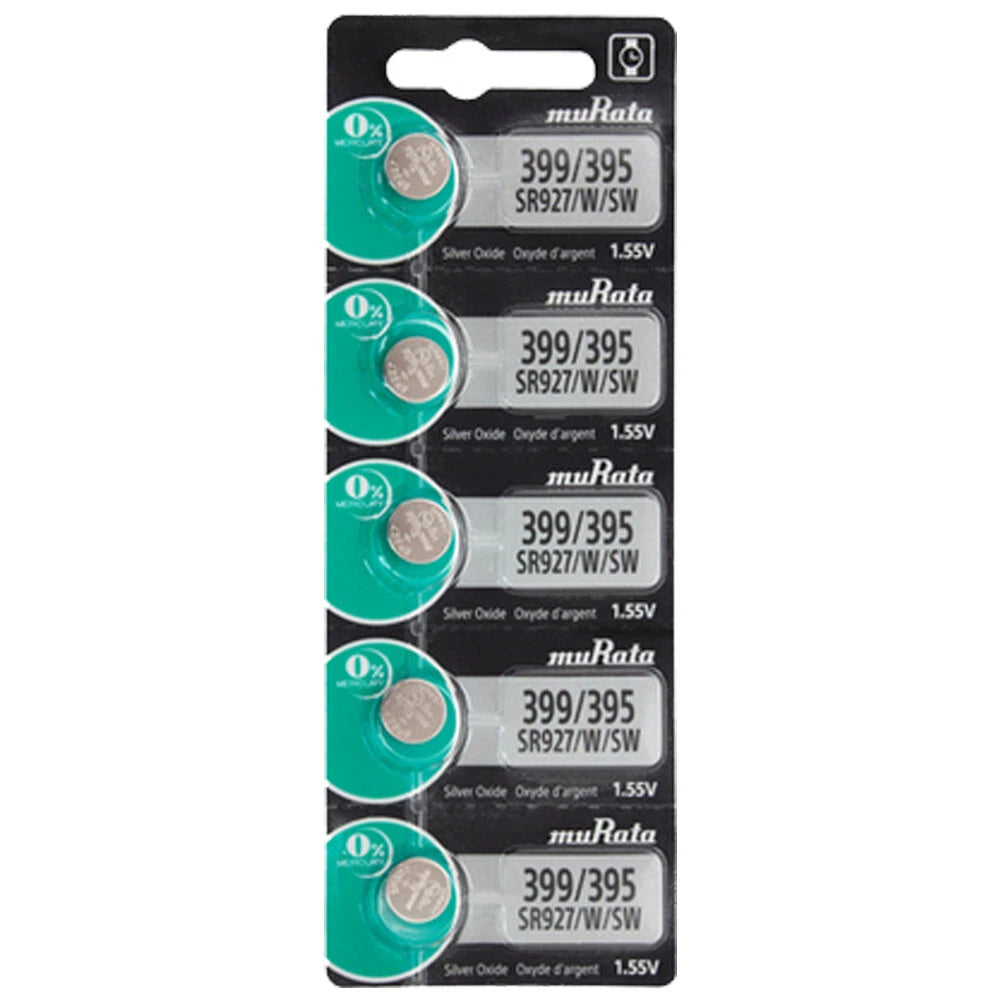 5 Original Murata SR927W Button Batteries Replaces Sony