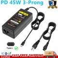45W USB C AC Adapter Charger For Lenovo IdeaPad 3 CB 14M836 82KN 14w 81MQ000JUS