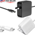 Laptop Charger 96W/87W USB-C AC Adapter Type-C for MacBook Pro 61W 45W(Black,WH)
