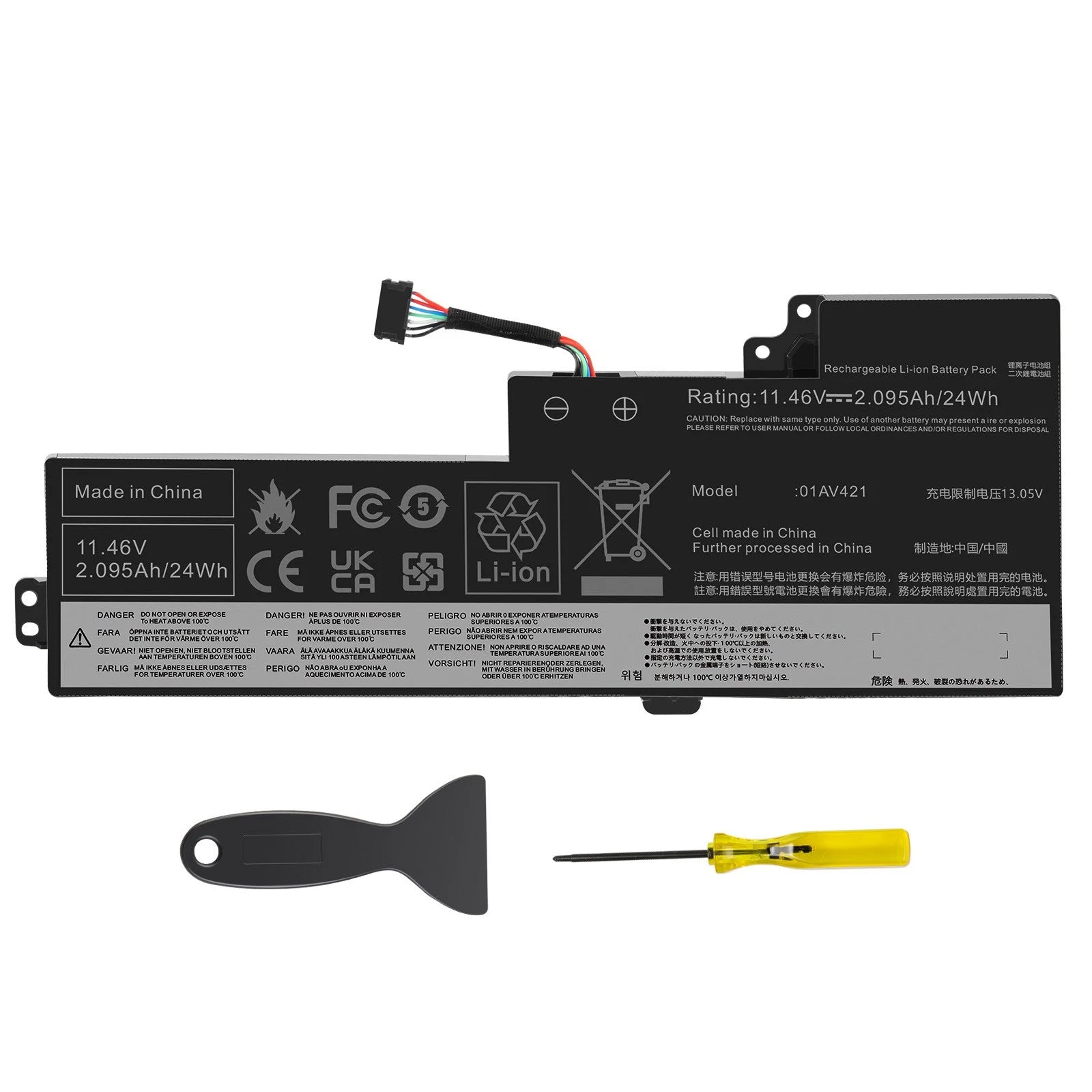 For Lenovo ThinkPad T470 T480 Series 01AV420 01AV421 01AV489 Battery
