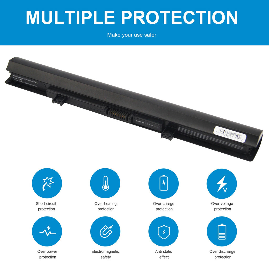 for Toshiba PA5185U-1BRS PA5186U-1BRS Laptop Battery PA5184U-1BRS C55 C55D 4Cell