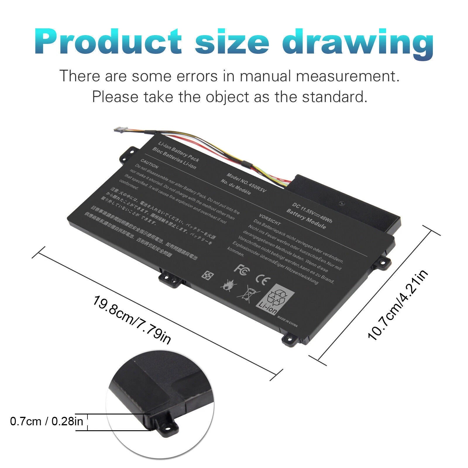 Battery for Samsung NP370 NP370R4E NP370R5E NP450R5V NP450R4V NP470R5E NP510R5E
