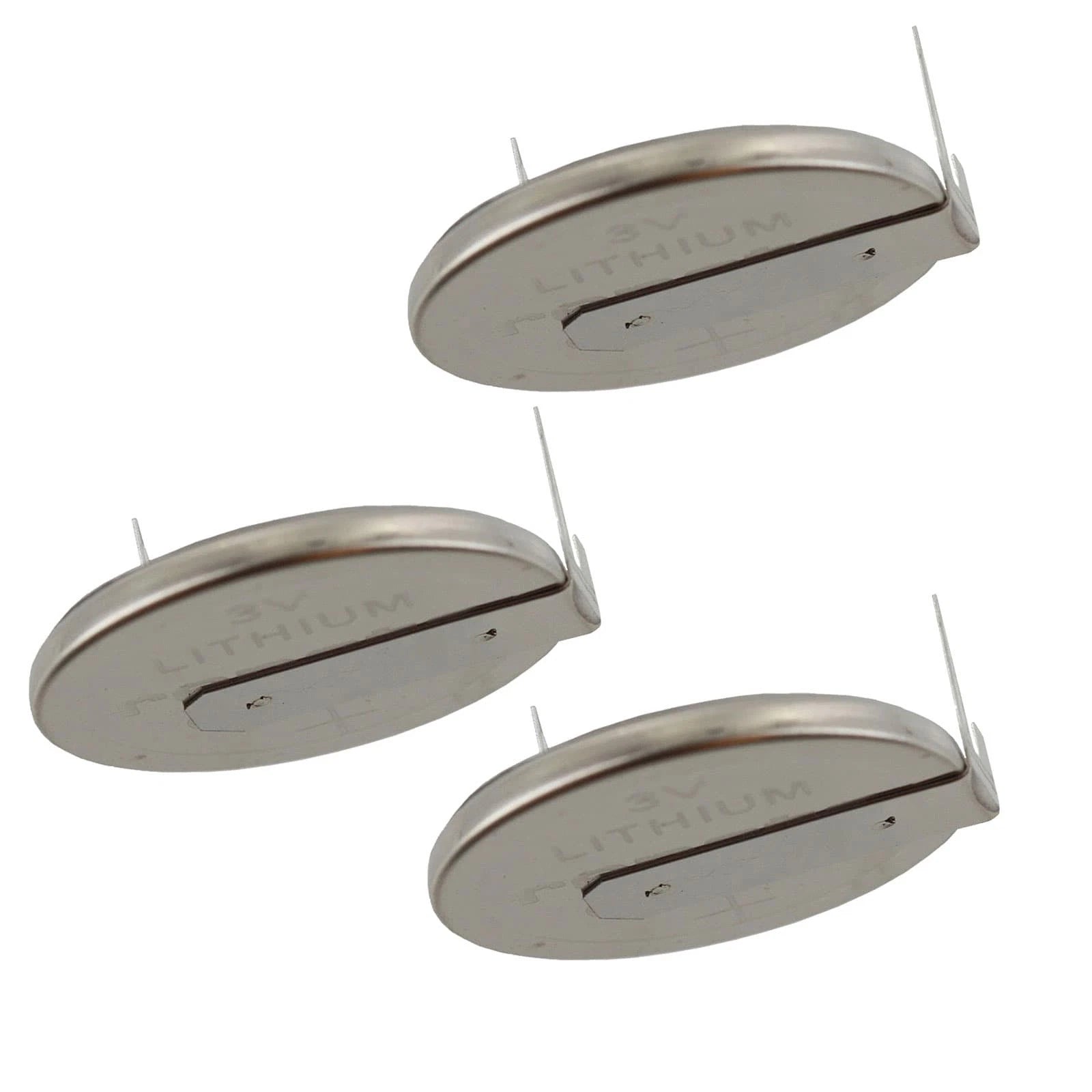 3x CR2025FH-MFR-LF 3V Lithium Coin Battery 2-PIN HORZ for PC CMOS Memory
