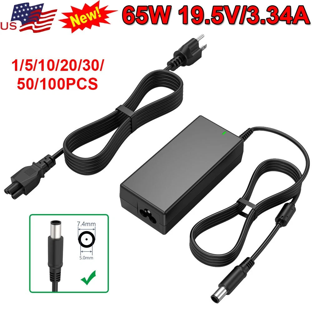 Lot 65W For Dell Inspiron 15 3511 19.5V AC Adapter Charger Power Supply Cord