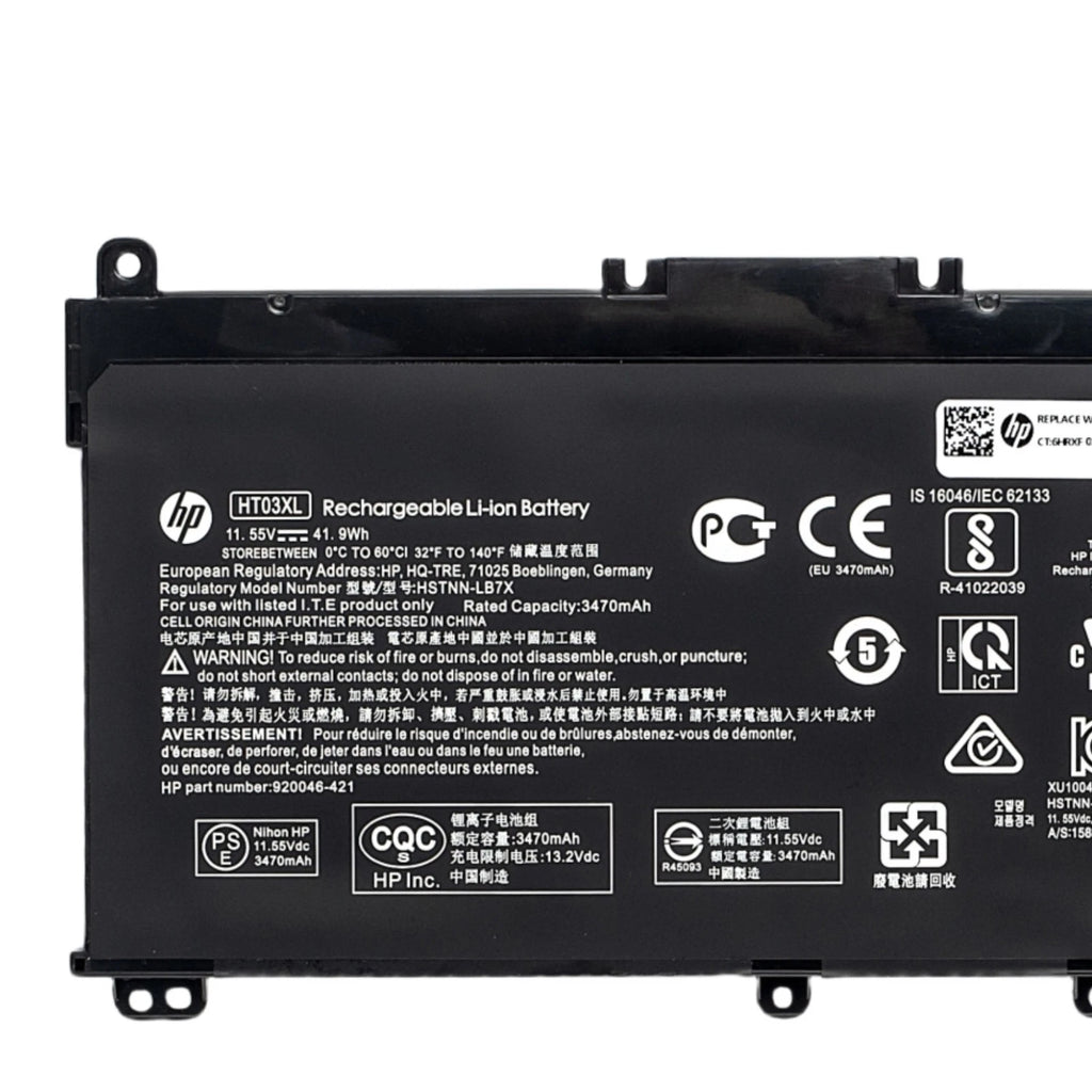 Genuine HT03XL Battery For HP Pavilion 15-DA 15-DB 15-DW 15-DY L11119-855 OEM