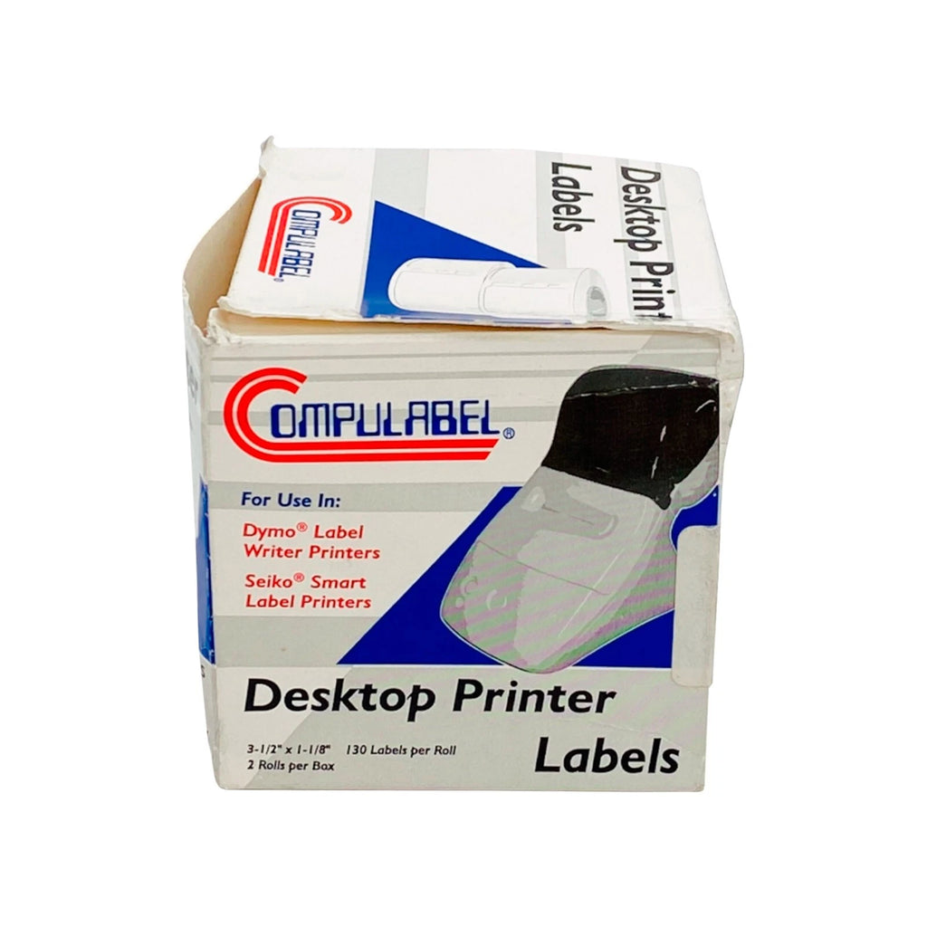Genuine Compulabel White Adress Labels for Dymo & Seiko Smart Label Printers
