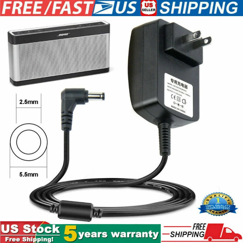 AC Power Adapter Charger Cord For Bose Soundlink I II III 1 2 3 Wireless Speaker