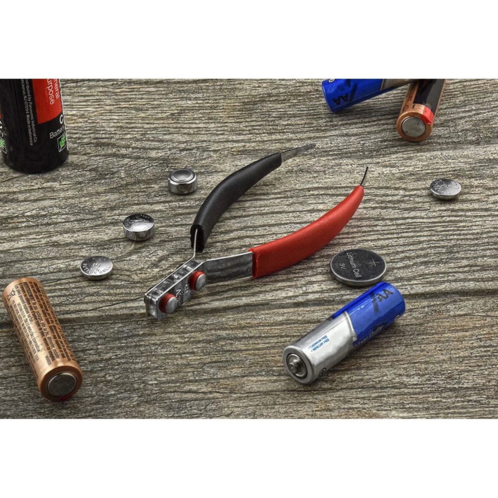 Battery Testing Tweezer, For 1.5V to 3V Batteries