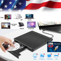 External CD Drive USB 3.0 Portable RW DVD Drive for Desktop/Laptop/Mac OS HP PC