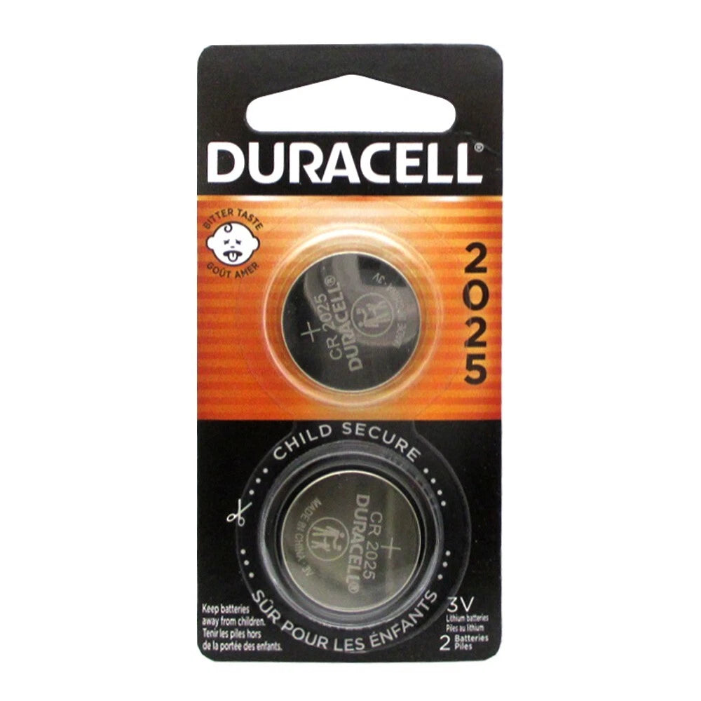 Duracell CR2025 ECR2025 CR 2025 DL2025 3 Volt Battery x 6