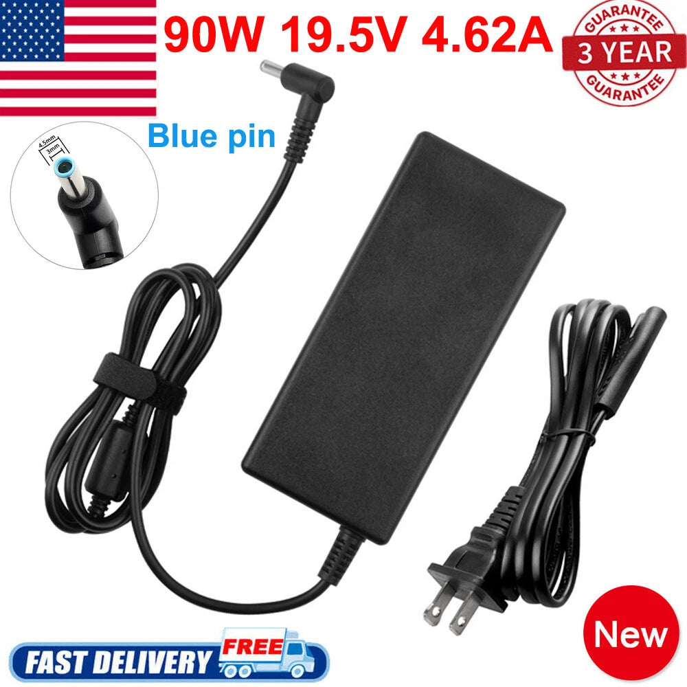 90W 19.5V AC Adapter Charger For HP 709986-003 753560-004 710413-001 Blue Tip