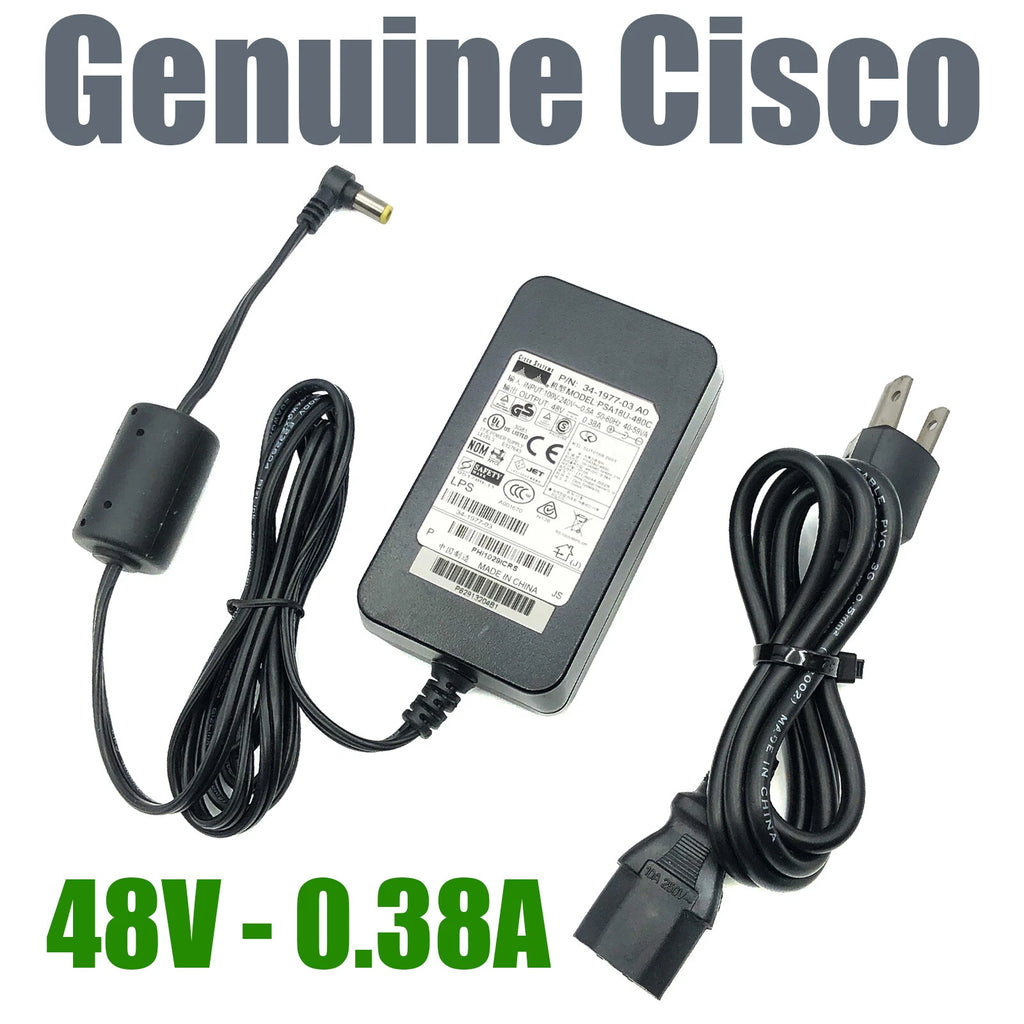 NEW Genuine Cisco AC Adapter For Aironet Access Point Wireless PSA18U-480C