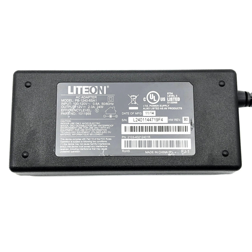 NEW Genuine Liteon PB-1240-6SA1 AC Adapter Charger 2103-40212401R 12V 2A OEM