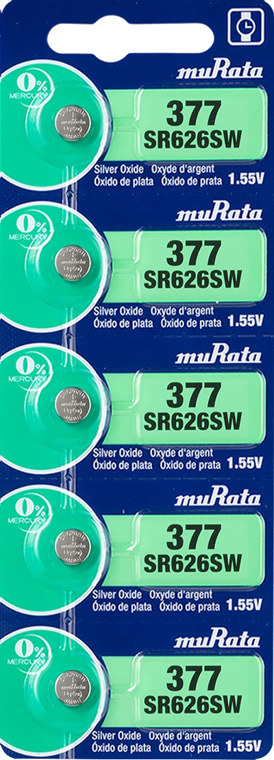 MURATA / SONY 377 SR626SW (20 piece) SR626 V377 Watch Battery USA seller