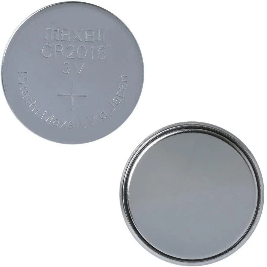 Maxell Micro Lithium Cell Battery CR2016 for Watches and Electronics 5 Pack