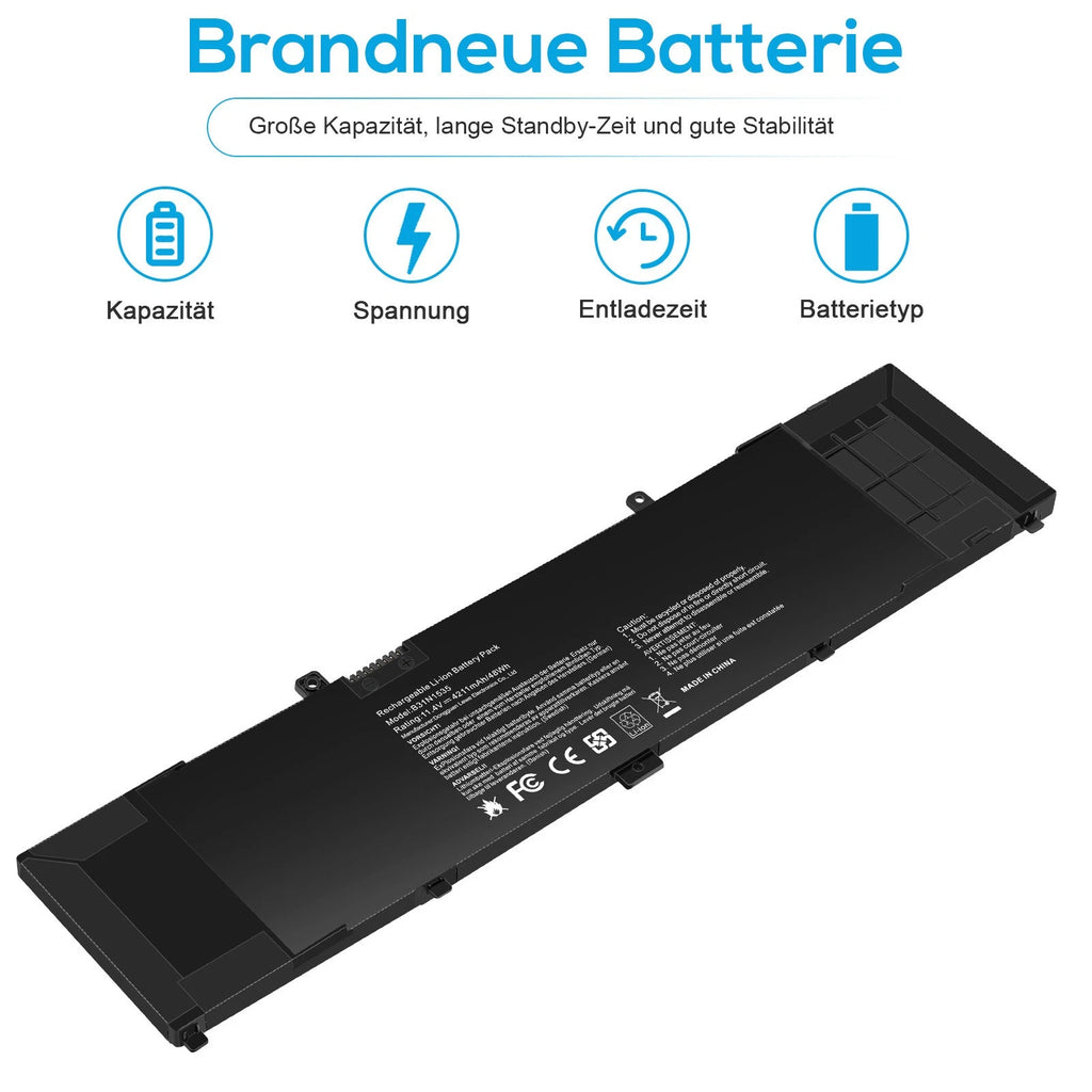 ?B31N1535 Battery For Asus Zenbook UX310 UX310UA UX310UQ UX410UA UX410UQ 48Wh