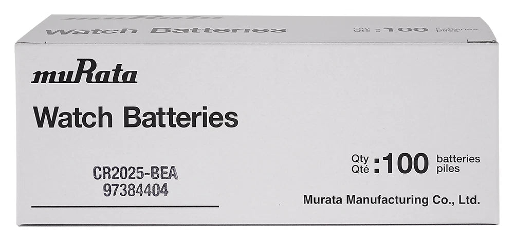 10 Murata Fresh CR 2025 CR2025 ECR2025 BR2025 LITHIUM COIN CELL Battery Exp 2033