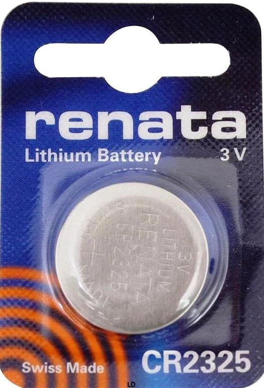 CR2325 RENATA WATCH BATTERIES 2325 (2 piece) New packaging Authorized Seller