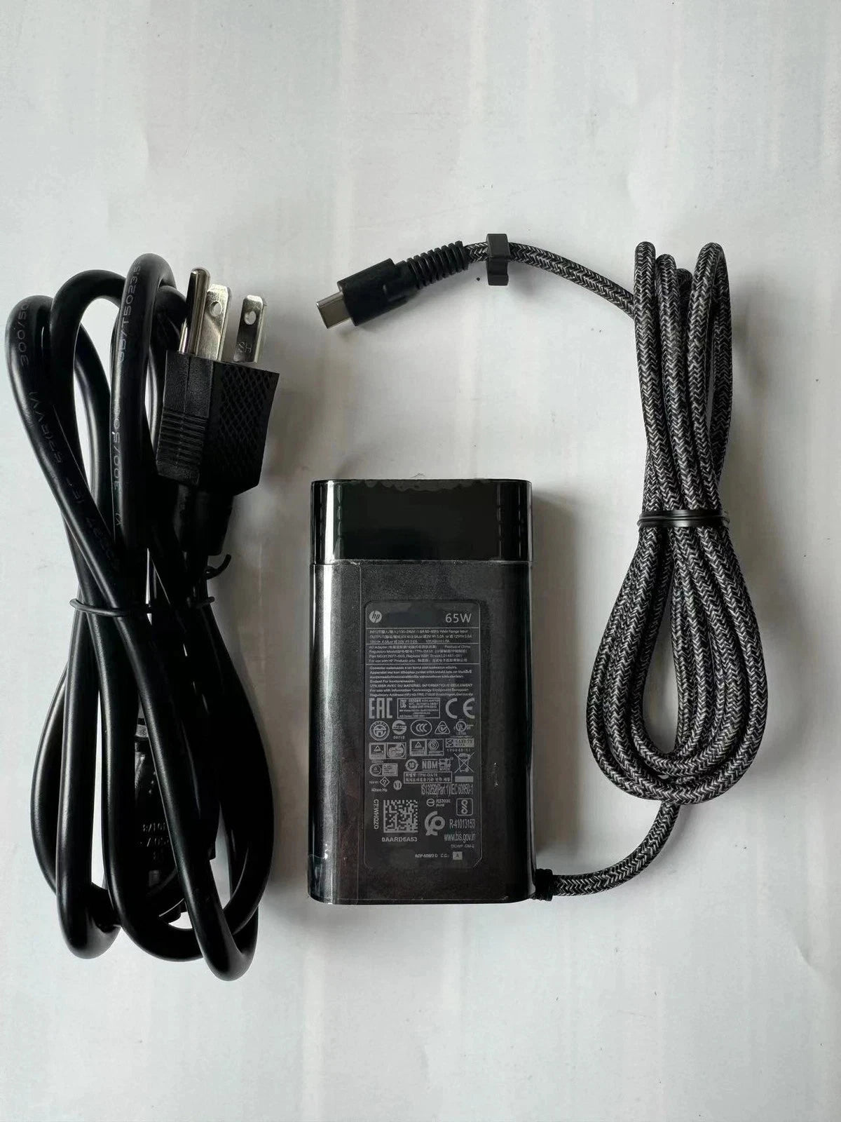Genuine 65W HP USB C Type C AC Adapter Charger For ENVY 15-EW0013DX 13-bf0013dx