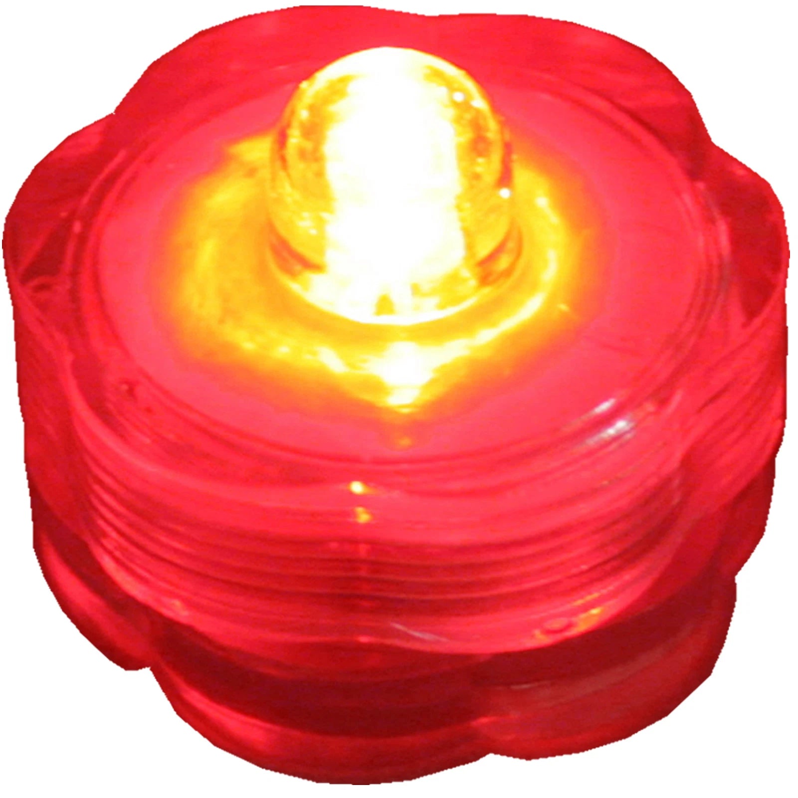 36 Pack~Red~Submersible Waterproof Underwater Battery LED Tea Light~Wedding