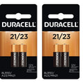 4 x Duracell A23 21/23 Alkaline Batteries, MN21 MN23 23A GP23 (2x2 PK)