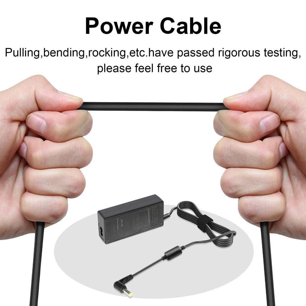 5.5*2.5mm Laptop Charger Power Supply Adapter for Toshiba Satellite Gateway 19V