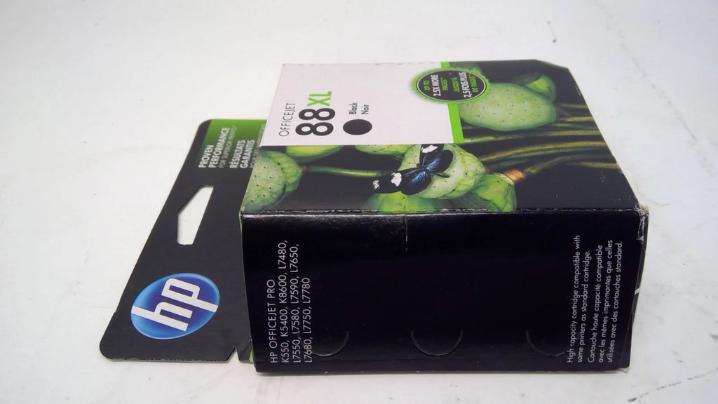 LOT OF 3 Genuine HP 88XL Black HIGH YIELD Ink Cartridge