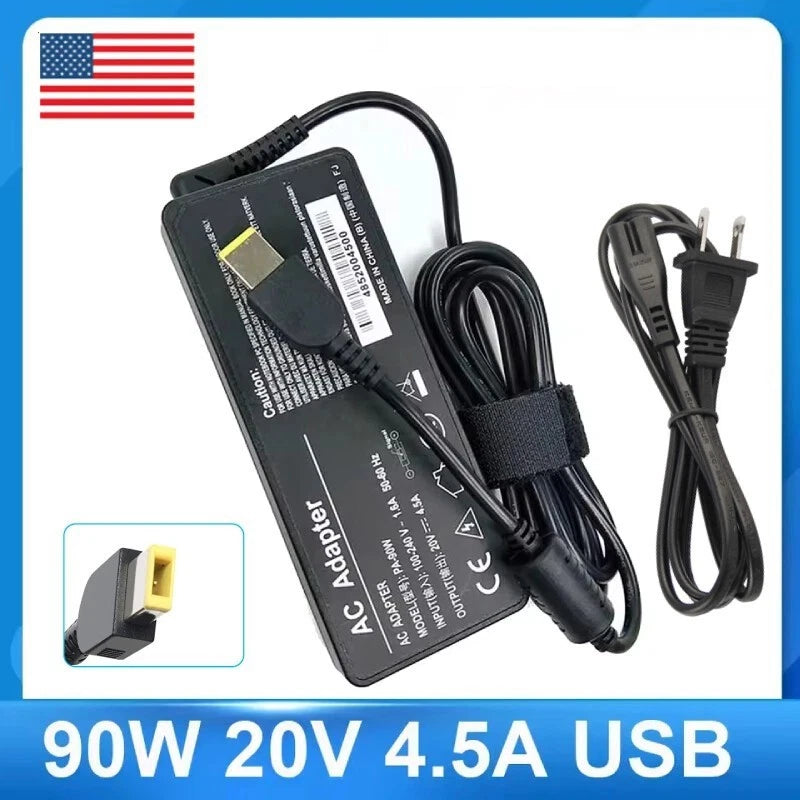 90W AC Adapter Charger for Lenovo ThinkCentre Neo 50q 50a 30a M70q USB Tip