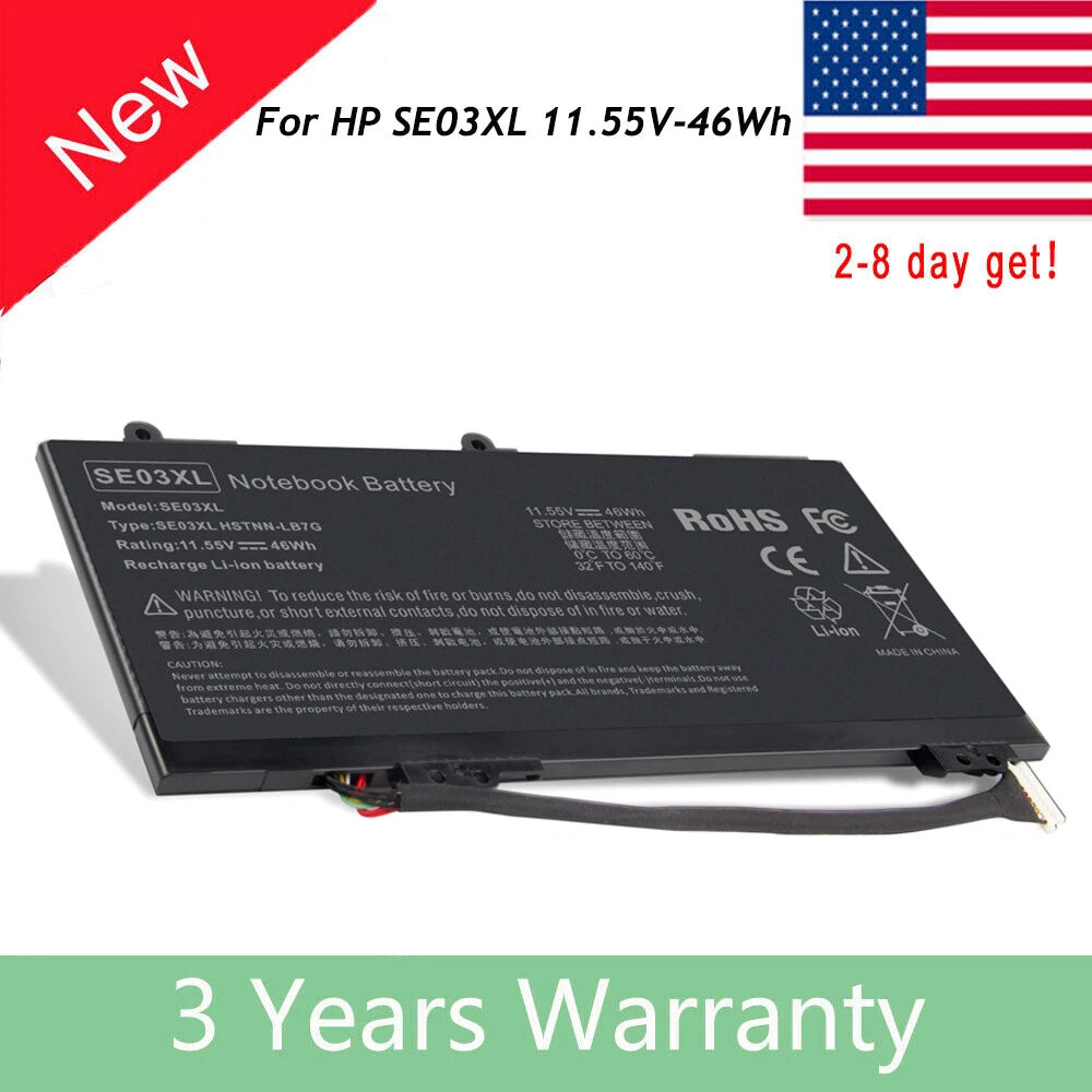 SE03XL Battery for HP Pavilion PC 14 AL Series HSTNN-LB7G 849568-421 849908-850