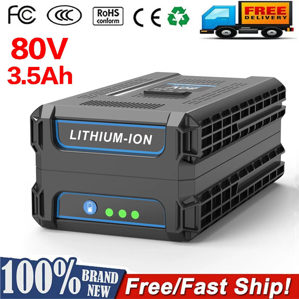 80V 3.5Ah Lithium Battery For Kobalt 80Volt Max For KB2580-06 KB680-06 2910303RC