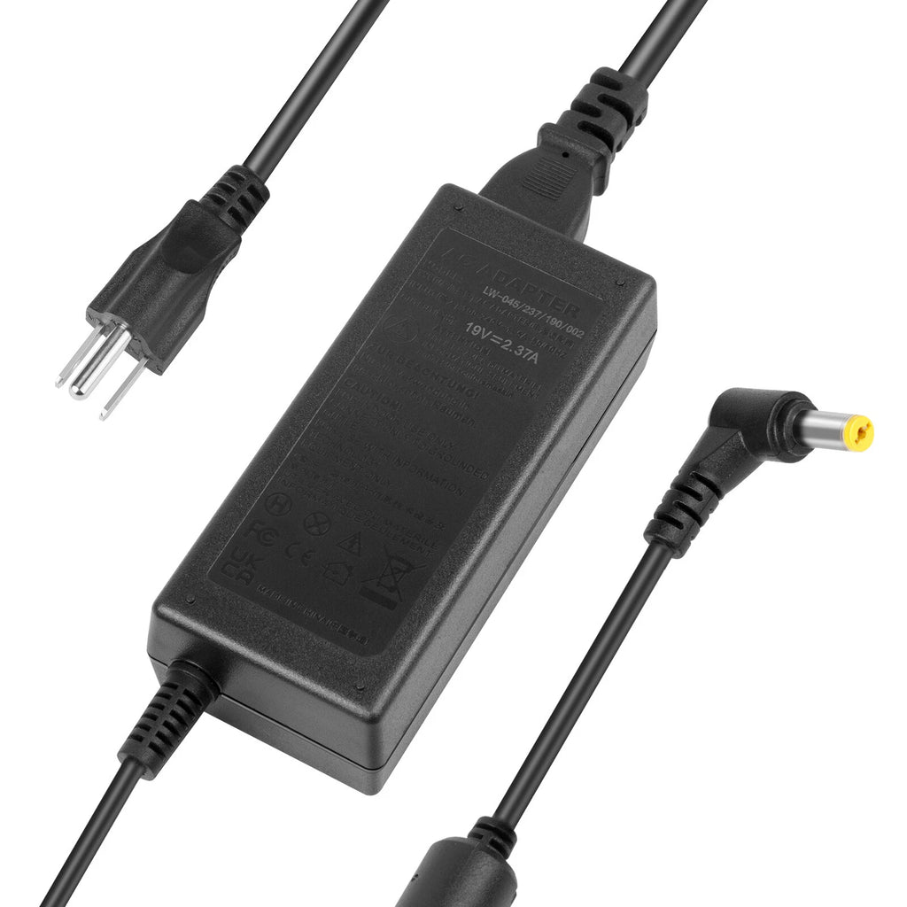 For Acer Aspire One Laptop Power Supply AC Adapter Charger Cord 19V 2.37A 45W