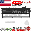 01AV430 01AV494 Battery for Lenovo ThinkPad X1 Carbon 5th 6th Gen 2017 2018 57Wh