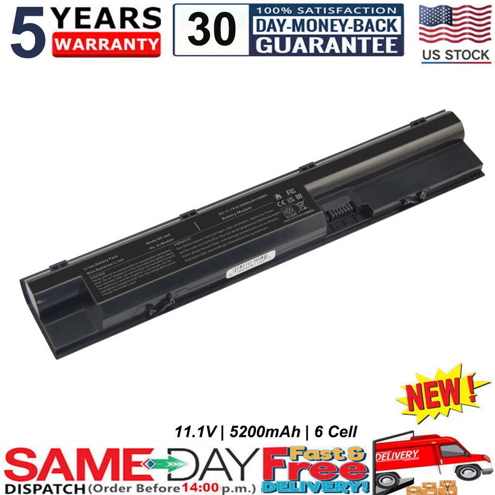 FP06 FP09 Battery for HP Probook 440 450 445 470 455 G0 G1 707616-851 707617-421