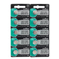 10 Murata Replaces Sony Silver Oxide SR44SW SR44W SR44 1.55V Watch Battery