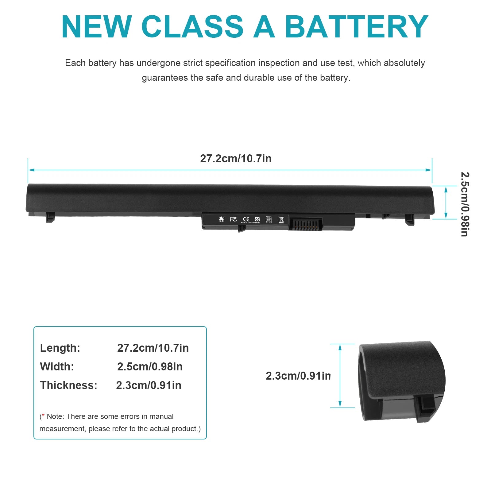 LA03 LA04 For HP Spare Battery HP Pavilion 14 15 Serie 728460-001 LA04DF 41Wh