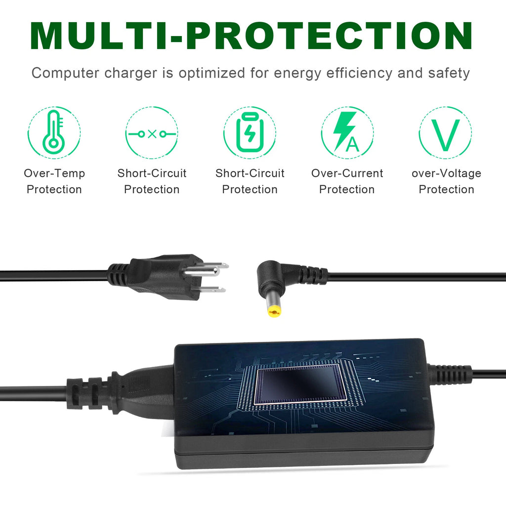 For Acer Nitro 5 AN515-54 AN515-51 AN515-55 Notebook Adapter Charger + Cord 135W