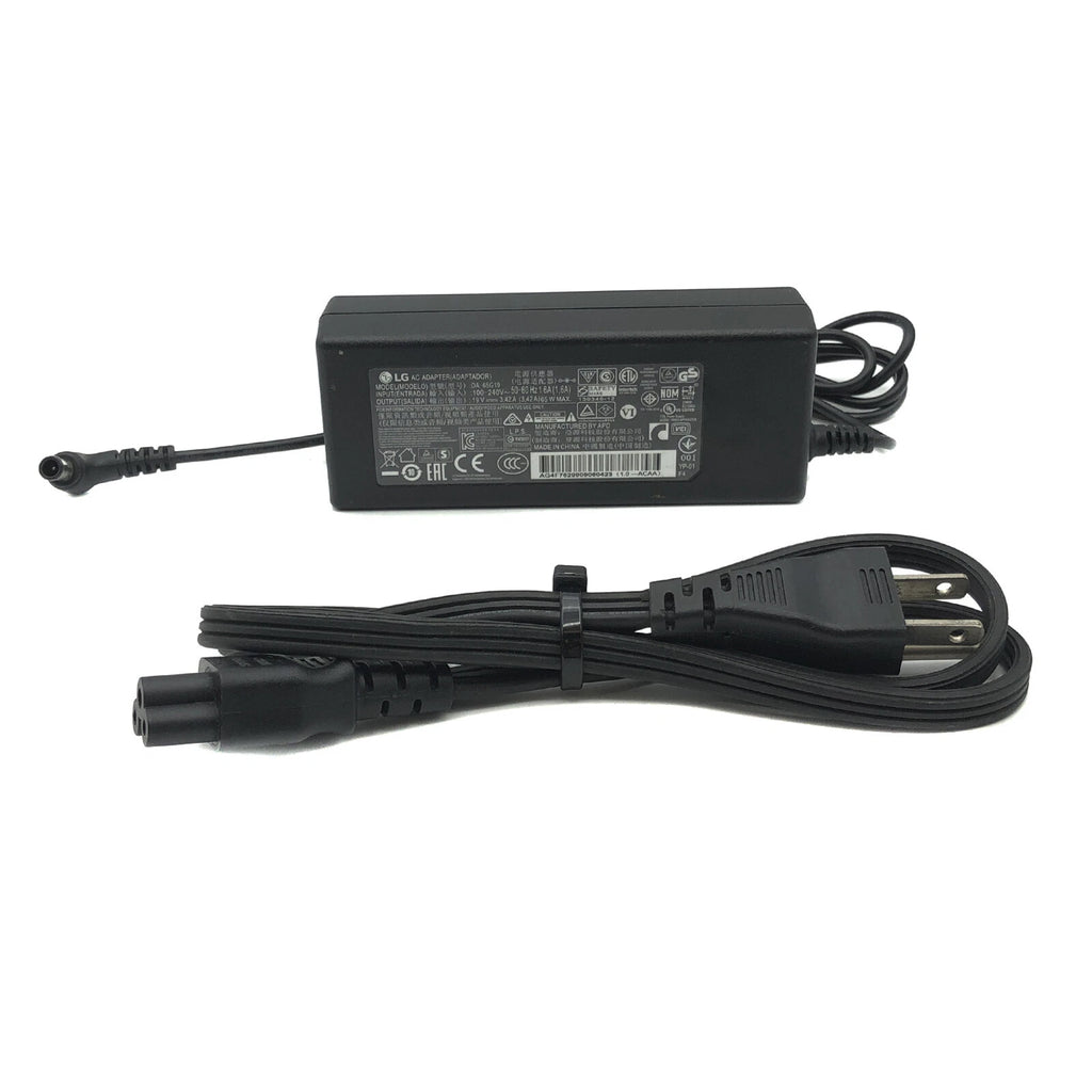 NEW Genuine LG AC Adapter 65W for 27M37D 27MC37HQ 27MP37HQ 27MP37VQ Monitor
