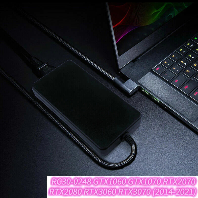 230W Power Adapter Charger for Razer Blade 15 Notebook Laptop Since 2014-2024