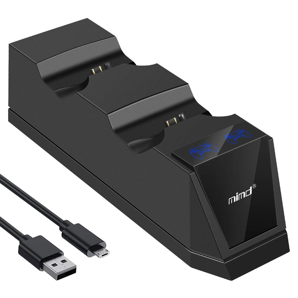 For PS4 PlayStation 4 Controller Dual Fast Charger Dock Station Charging Stand