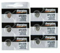 6 Pcs Energizer Watch Batteries 371 / 370 SR920SW SR920W