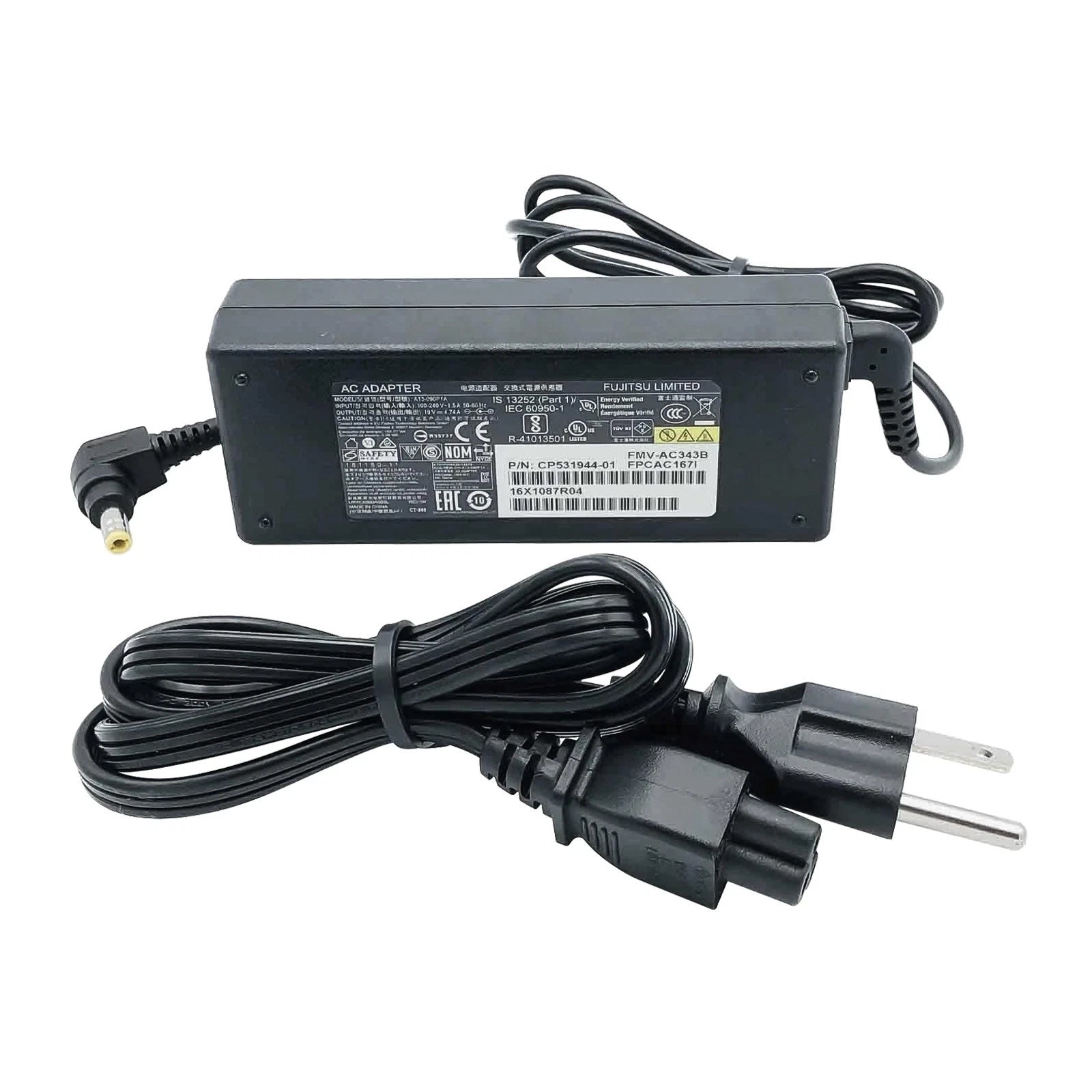 NEW Genuine Fujitsu AC Power Adapter for Lifebook E544 E546 E547 Tablet Charger