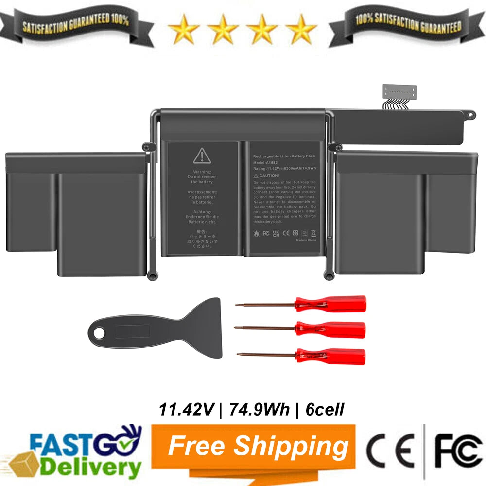 A1582 A1502 A1493 Battery For MacBook Pro13"Retina Early 2015 Mid 2014 Late 2013