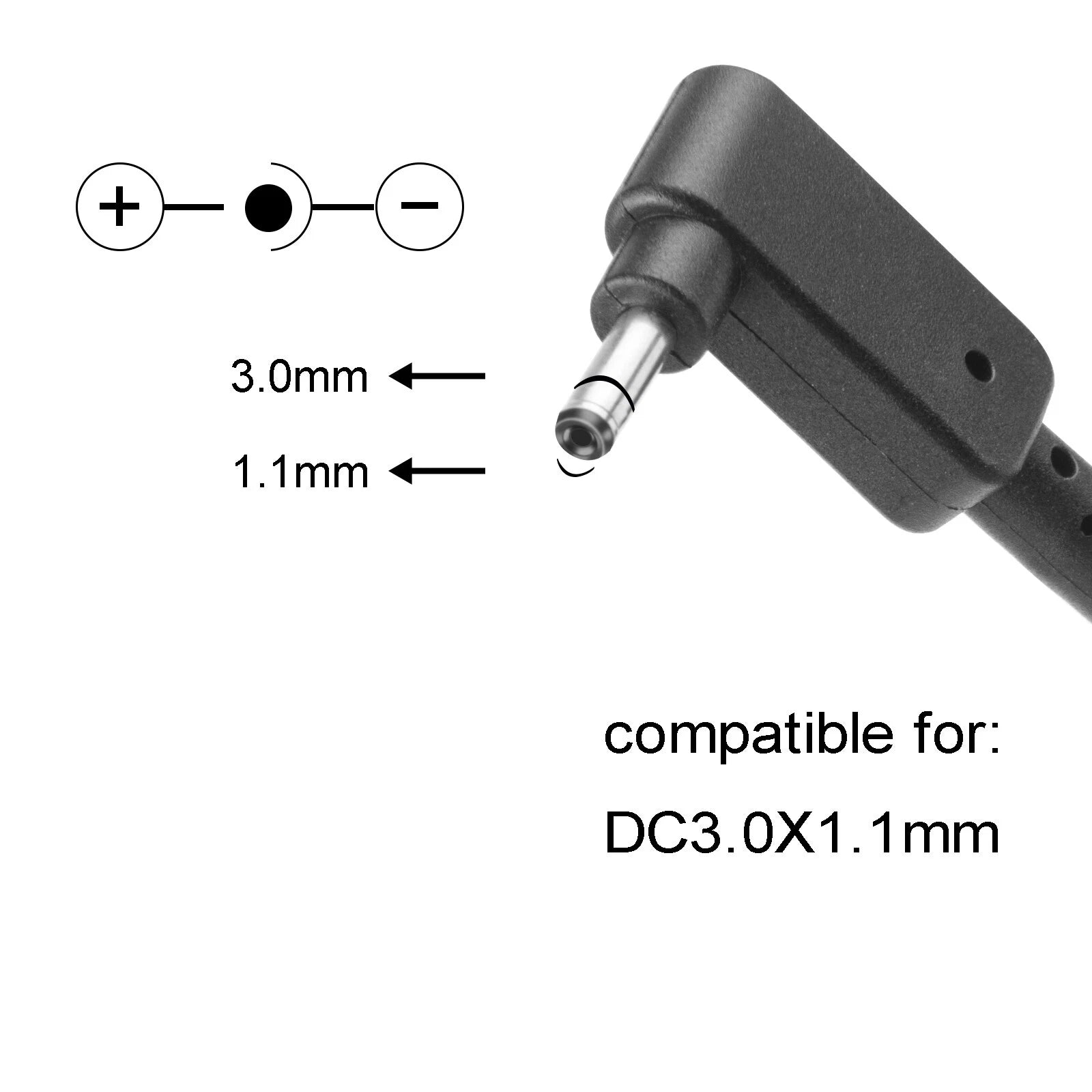 65W Laptop Charger Power Adapter for Acer Aspire 5 A515-51 A515-55-588C +US Cord