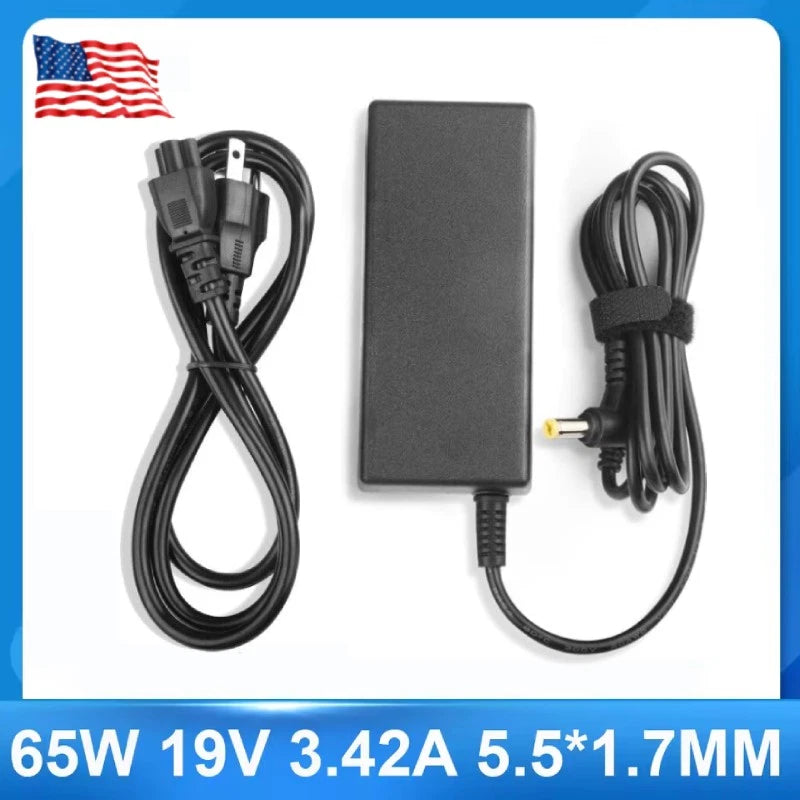 For Acer G277HL GN246HL H257HU R271 LED Monitor AC Adapter Power Supply Cord